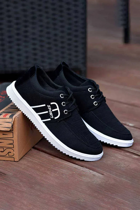 Men’s Breathable Lace-Up Sneakers